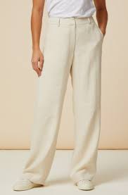 Linen Blend Summer Pants Fabric